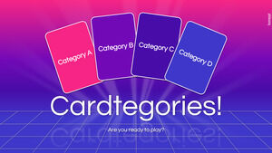 Cardtegories! Free game template.