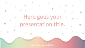 Sprinkles, cute theme for presentations.
