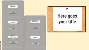 Șablon interactiv pentru dulapuri de fișiere. – Originalul și gratuit. –