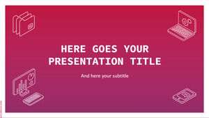 Template Gratis Norris untuk Google Slide atau Presentasi PowerPoint
