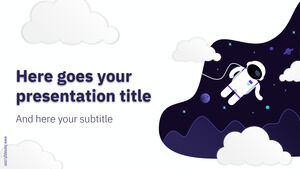 Starman Free Space template for Google Slides or PowerPoint