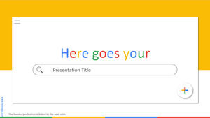 Mr. G Modello di materiale gratuito per Presentazioni Google o PowerPoint