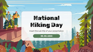 National Hiking Day 無料プレゼンテーション テンプレート – Google スライドのテーマと PowerPoint テンプレート