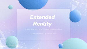 Modèle de présentation gratuit de réalité étendue - Thème Google Slides et modèle PowerPoint