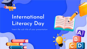 Бесплатный шаблон презентации ко Дню грамотности – тема Google Slides и шаблон PowerPoint