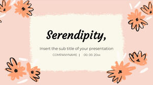 Plantilla de presentación gratuita Serendipity Wallpaper – Tema de Google Slides y plantilla de PowerPoint