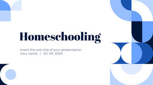 قالب عرض تقديمي مجاني للتعليم المنزلي - سمة Google Slides و PowerPoint Template