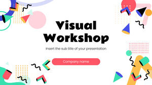 Modèle de présentation gratuit d'atelier visuel - Thème Google Slides et modèle PowerPoint