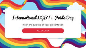 国际 LGBT+ 骄傲日免费演示模板 - Google 幻灯片主题和 PowerPoint 模板