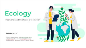 Бесплатный шаблон презентации «Экология» — тема Google Slides и шаблон PowerPoint