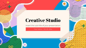 創意工作室免費演示模板 - Google 幻燈片主題和 PowerPoint 模板