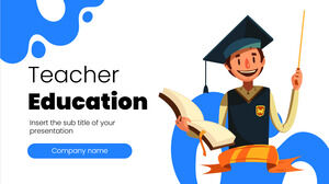 Modèle de présentation gratuit pour la formation des enseignants - Thème Google Slides et modèle PowerPoint
