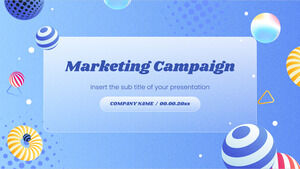 Marketing Campaign Free Presentation Theme