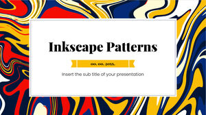 Inkscape Patterns Conception de présentation gratuite pour le thème Google Slides et le modèle PowerPoint