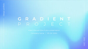 Tema Presentasi Gratis Gradient Project