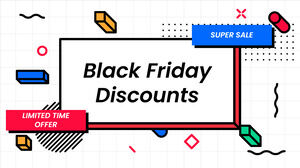 Black Friday Discounts Thème de présentation gratuit
