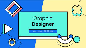 Grafik Tasarımcı Ücretsiz PowerPoint Şablonu ve Google Slaytlar Teması
