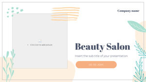 เทมเพลต Beauty Salon ฟรี PowerPoint และ Google Slides Theme