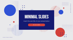 Minimal Slides Plantilla gratuita de PowerPoint y tema de Google Slides