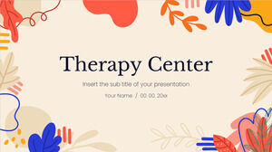 Therapiezentrum Kostenlose PowerPoint-Vorlage und Google Slides-Design