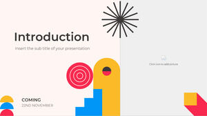 Introducción Plantilla gratuita de PowerPoint y tema de Google Slides