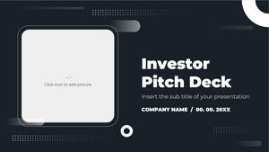 Investor Pitch Deck 免費PowerPoint模板