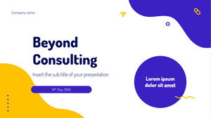 Beyond Consulting Kostenlose PowerPoint-Vorlage und Google Slides-Design