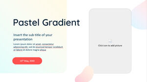 Pastel Gradient Free PowerPoint Template and Google Slides Theme