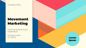 Движение Маркетинг Бесплатный шаблон PowerPoint и тема Google Slides