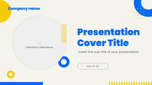 Conception de présentation gratuite de réunion d'affaires pour le thème Google Slides et le modèle PowerPoint