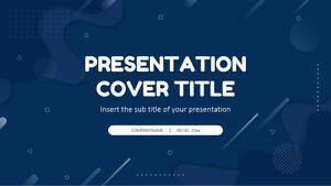Șabloane PowerPoint gratuite și teme Google Slides pentru prezentarea Fluid Memphis Design