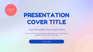 Modelos gratuitos do PowerPoint e temas do Google Slides para apresentação de design criativo em gradiente