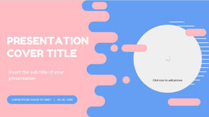 Ücretsiz Google Slaytlar teması ve Düz stil arka plan Sunumu için PowerPoint Şablonu