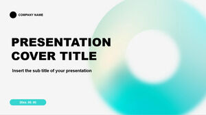 Kostenlose PowerPoint-Vorlagen und Google Slides-Designs für die Präsentation mit holografischem Farbverlauf