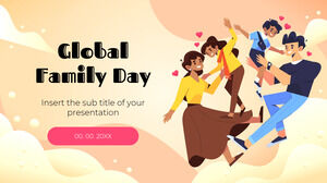 全球家庭日演示文稿設計 - 免費 Google 幻燈片主題和 PowerPoint 模板