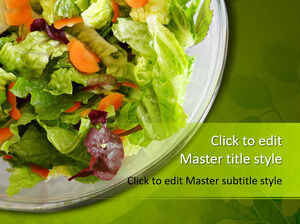 Free Salad PPT Template