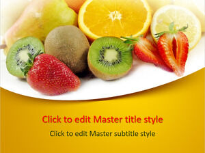 Free Fruit and Berries PPT Template