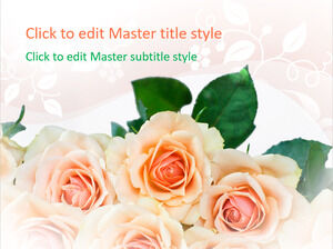 Free Roses PPT Template