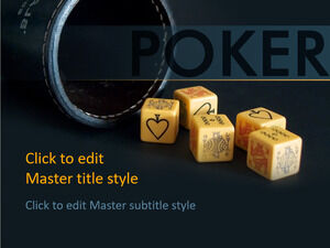 Modello PPT di poker gratuito