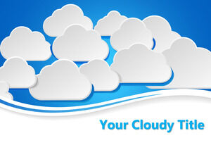 Free Clouds PPT Template Free Clouds PPT Template