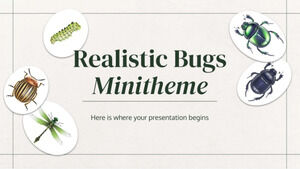 Realistisches Bugs-Minithema