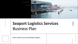 Plan de afaceri pentru servicii logistice portuare