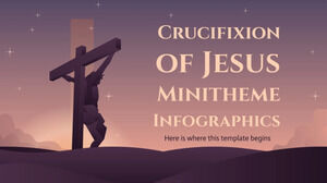 Kreuzigung von Jesus Minitheme Infografiken