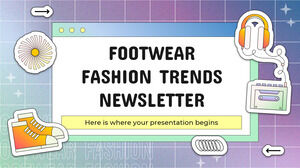 Footwear Fashion Trends Newsletter