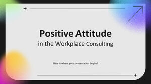 직장에서의 긍정적인 태도 컨설팅