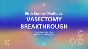 Métodos anticonceptivos: avance de la vasectomía