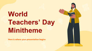 Minithème de la Journée mondiale des enseignants