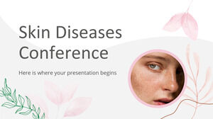 Konferenz über Hautkrankheiten