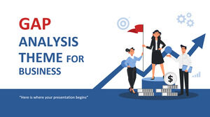 Gap Analysis Theme for Business