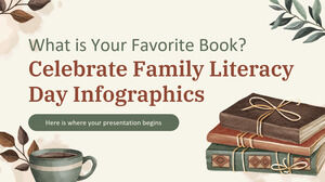 What is your favorite book? Celebrate Family Literacy Day Infographics